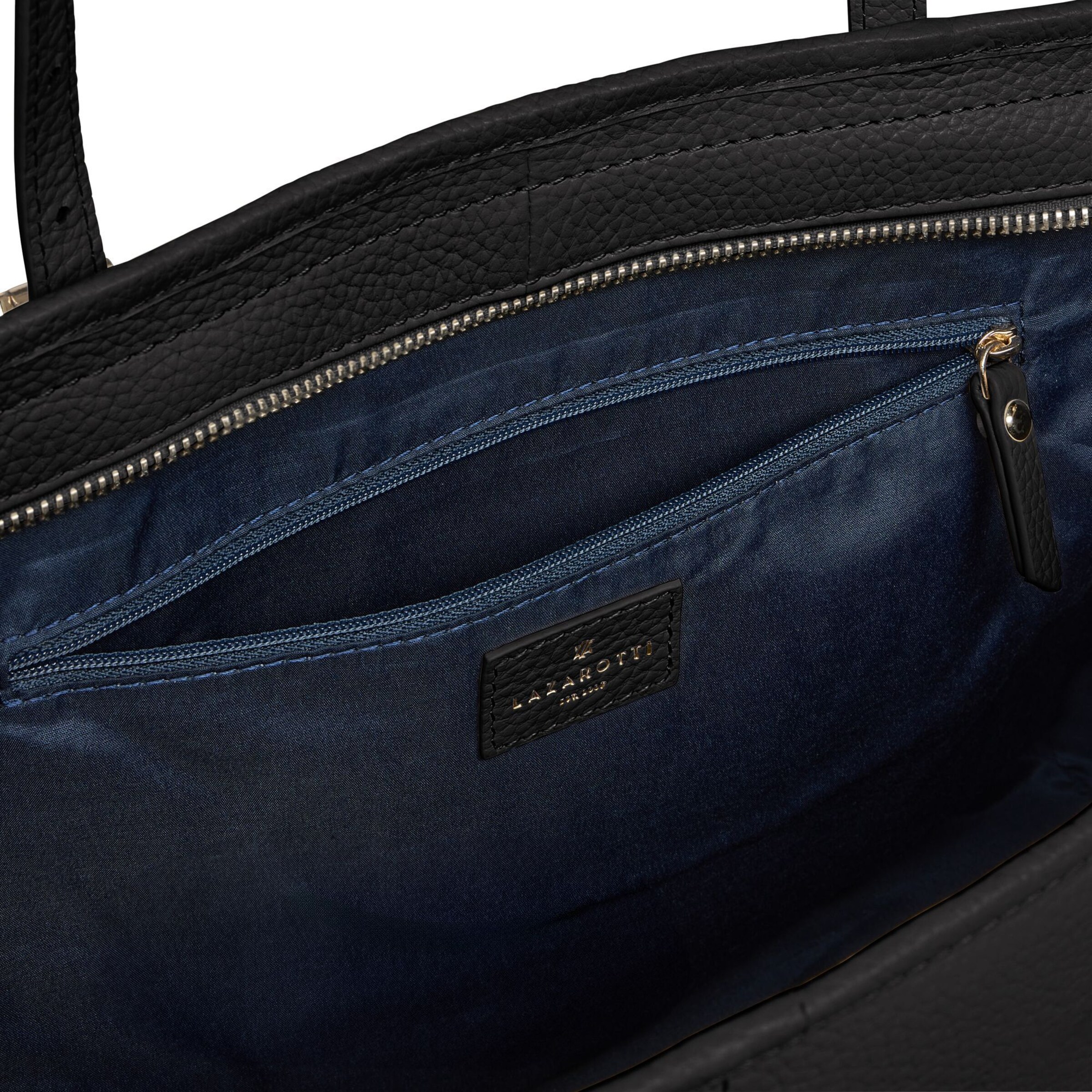 Shopper 'Bologna' di Lazarotti in nero