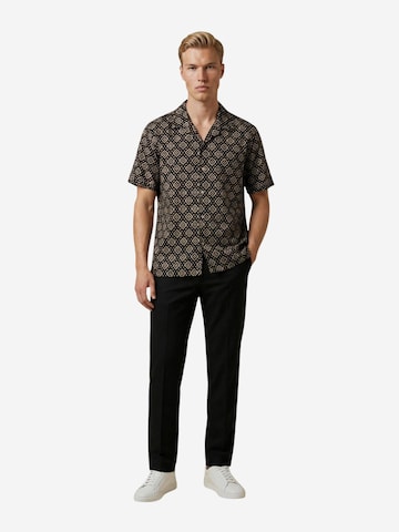 Regular fit Camicia 'GL1018TB' di Gianni Lupo in nero