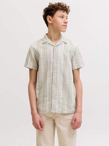 Jack & Jones Junior Regular Fit Skjorte i beige: forside