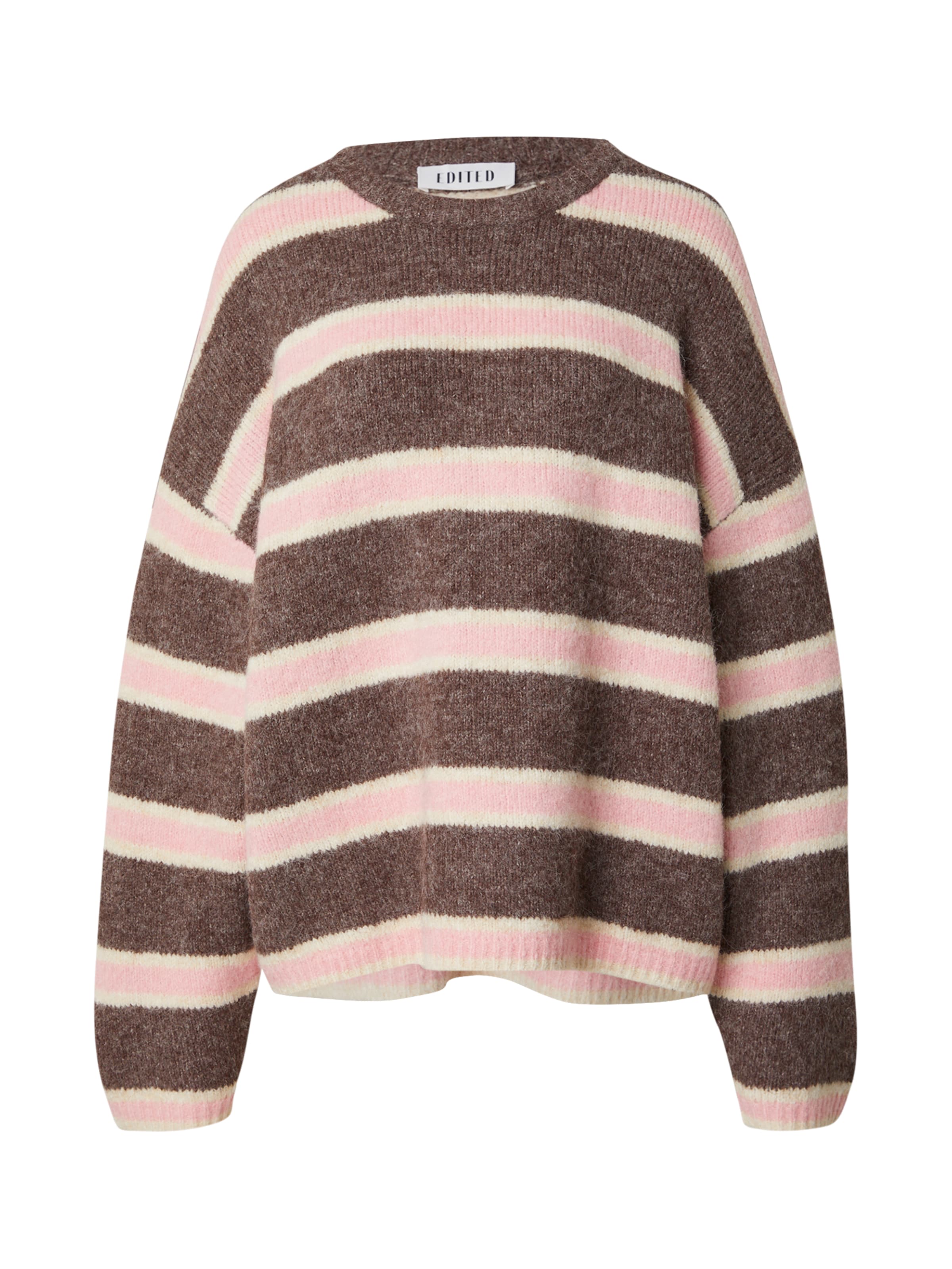 EDITED Sweater 'Bailee' in Brown: front