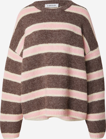EDITEDPulover 'Bailee' - smeđa boja: prednji dio