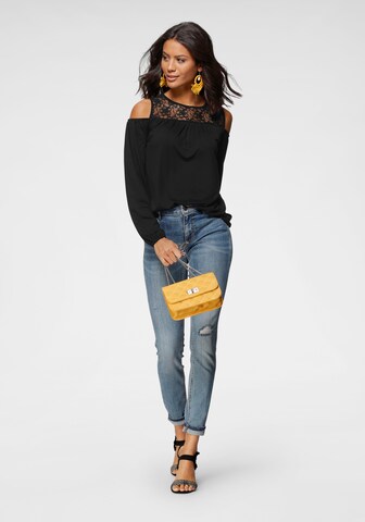LAURA SCOTT Shirt in Schwarz