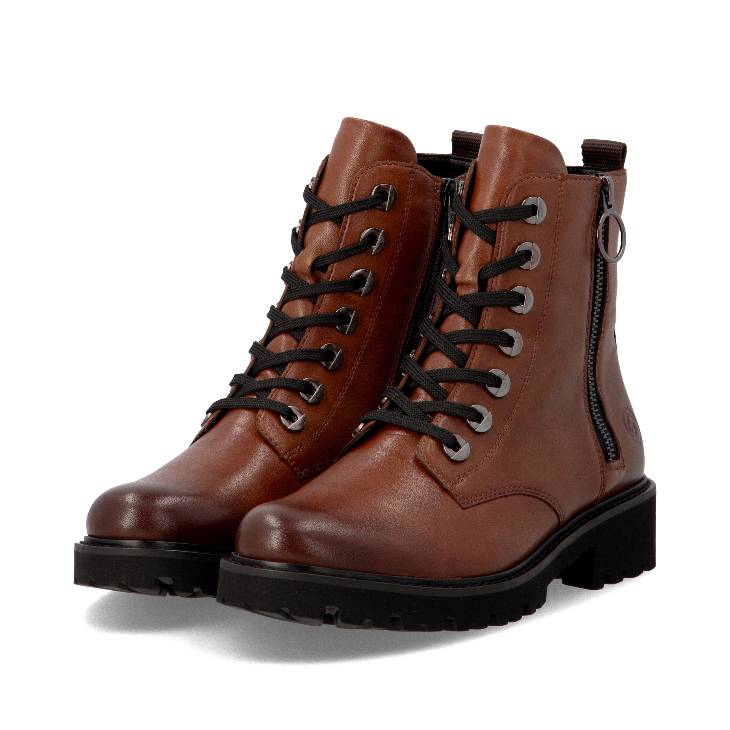Bottines à lacets REMONTE en marron