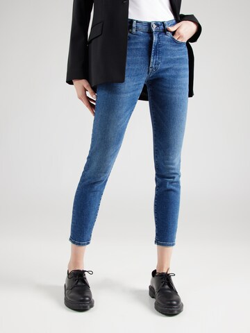 Skinny Jeans '932' di HUGO in blu: frontale