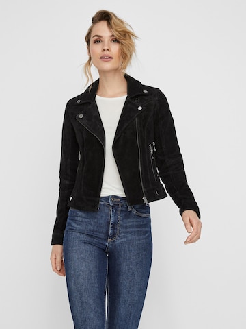 Veste mi-saison 'Roycesalon' VERO MODA en noir : devant