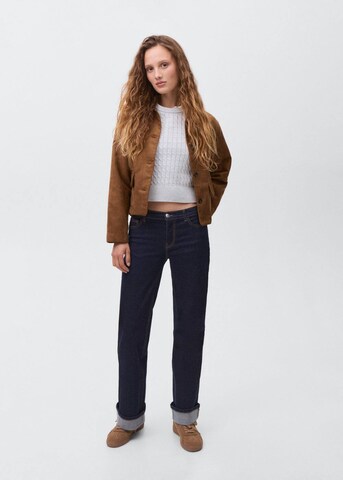MANGO TEEN Between-Season Jacket in Brown