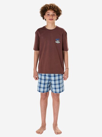 Pyjama ' Teens Nightwear ' SCHIESSER en bleu : devant