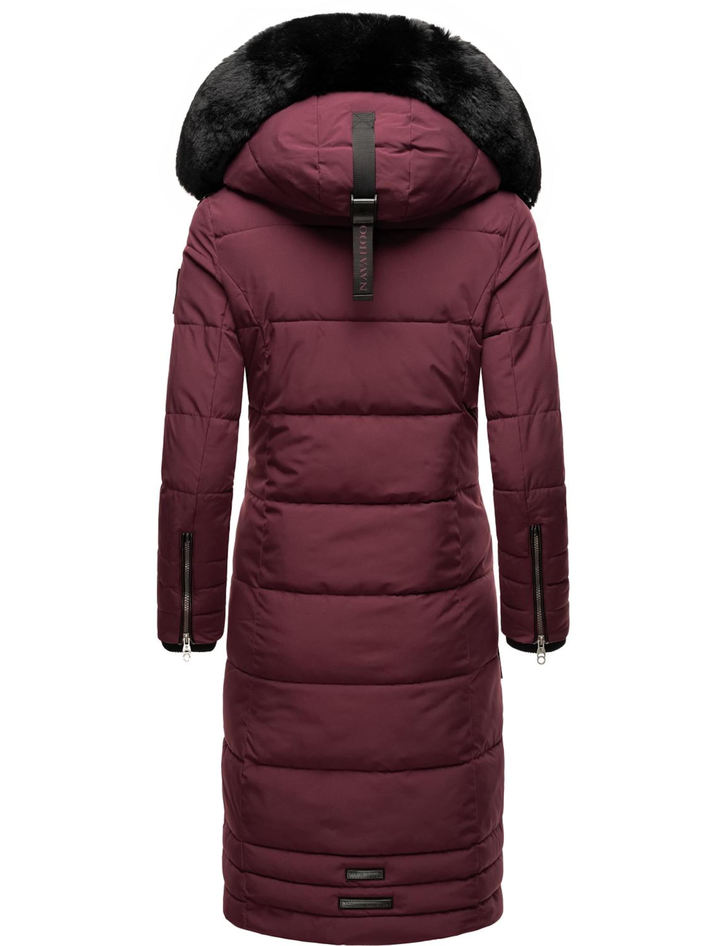NAVAHOO Wintermantel 'Fahmiyaa' in Rood
