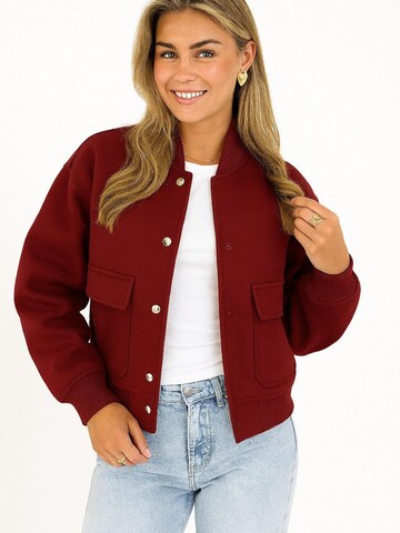 Worldclassca Between-Season Jacket in Red: front