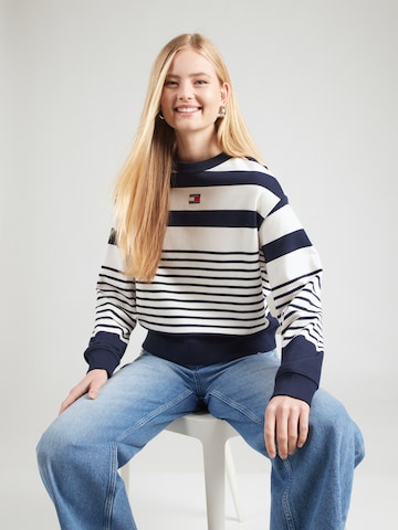 Tommy Jeans Свитшот в Синий: спереди