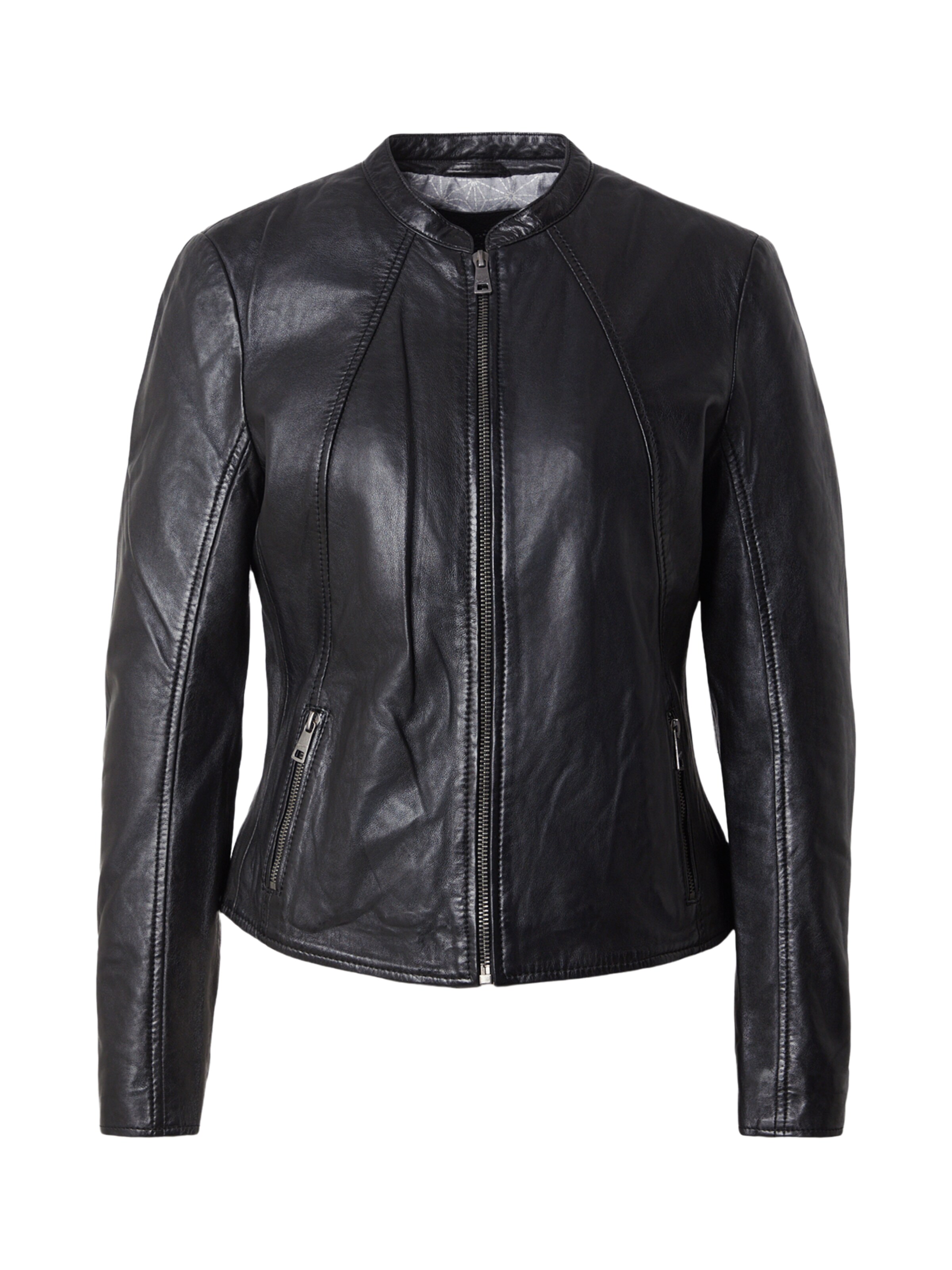Mauritius Between-season jacket 'MWZaya' in Black: front