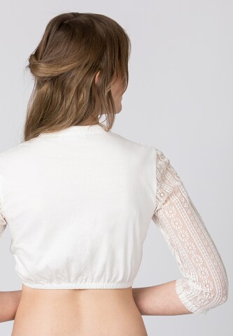 STOCKERPOINT Klederdracht blouse 'Cassidy' in Beige