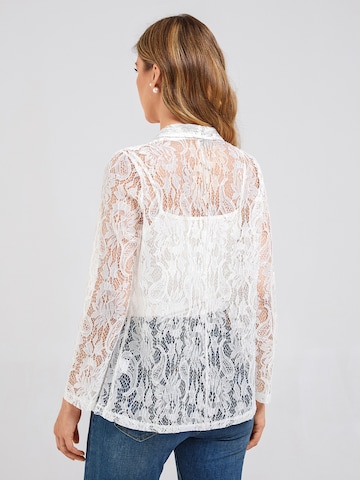 LapaPlus Kofta 'Women Tops' i vit