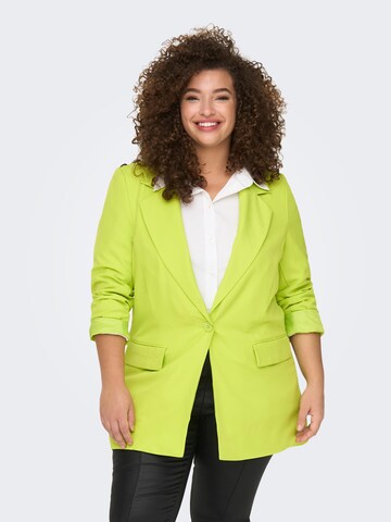 ONLY Carmakoma Blazer 'THEA' in Green: front