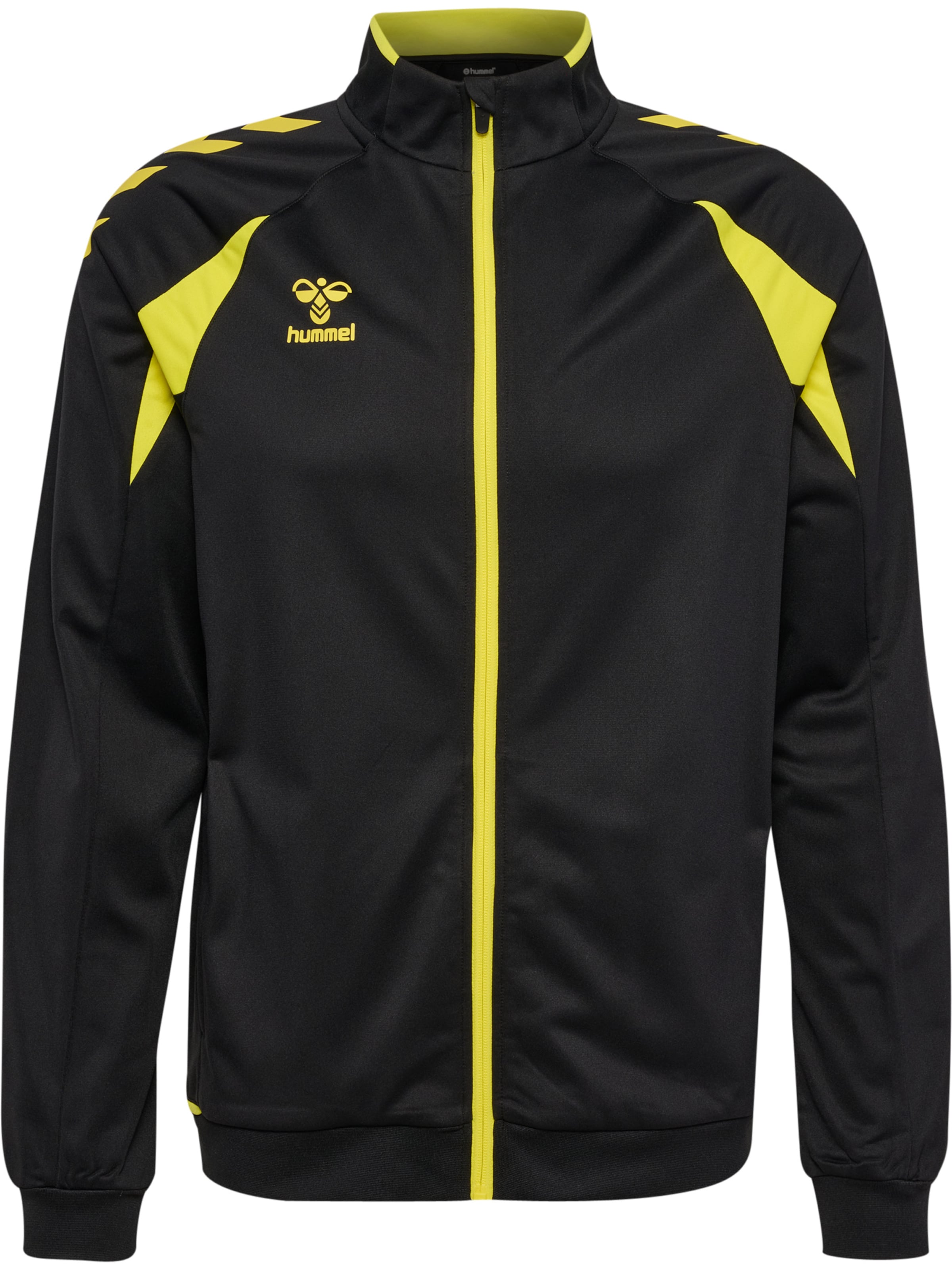 Veste de survêtement Hummel en noir : devant