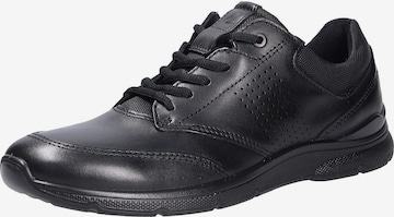 ECCOSportske cipele na vezanje - crna boja: prednji dio