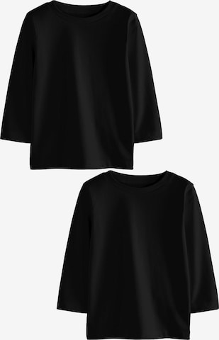 T-Shirt Next en noir : devant