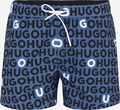 HUGO Szorty kąpielowe 'TORTUGA' w kolorze szafir / czarny / białym, Podgląd produktu