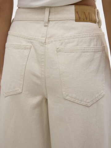 VERO MODA Wide leg Jeans 'VMAnnet' in Beige