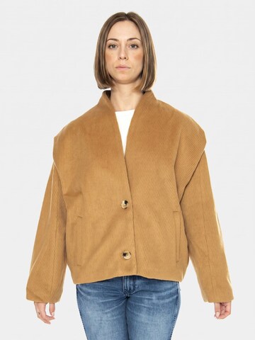 Veste mi-saison 'Abrigo Corto Estructura Camel' wild pony en marron