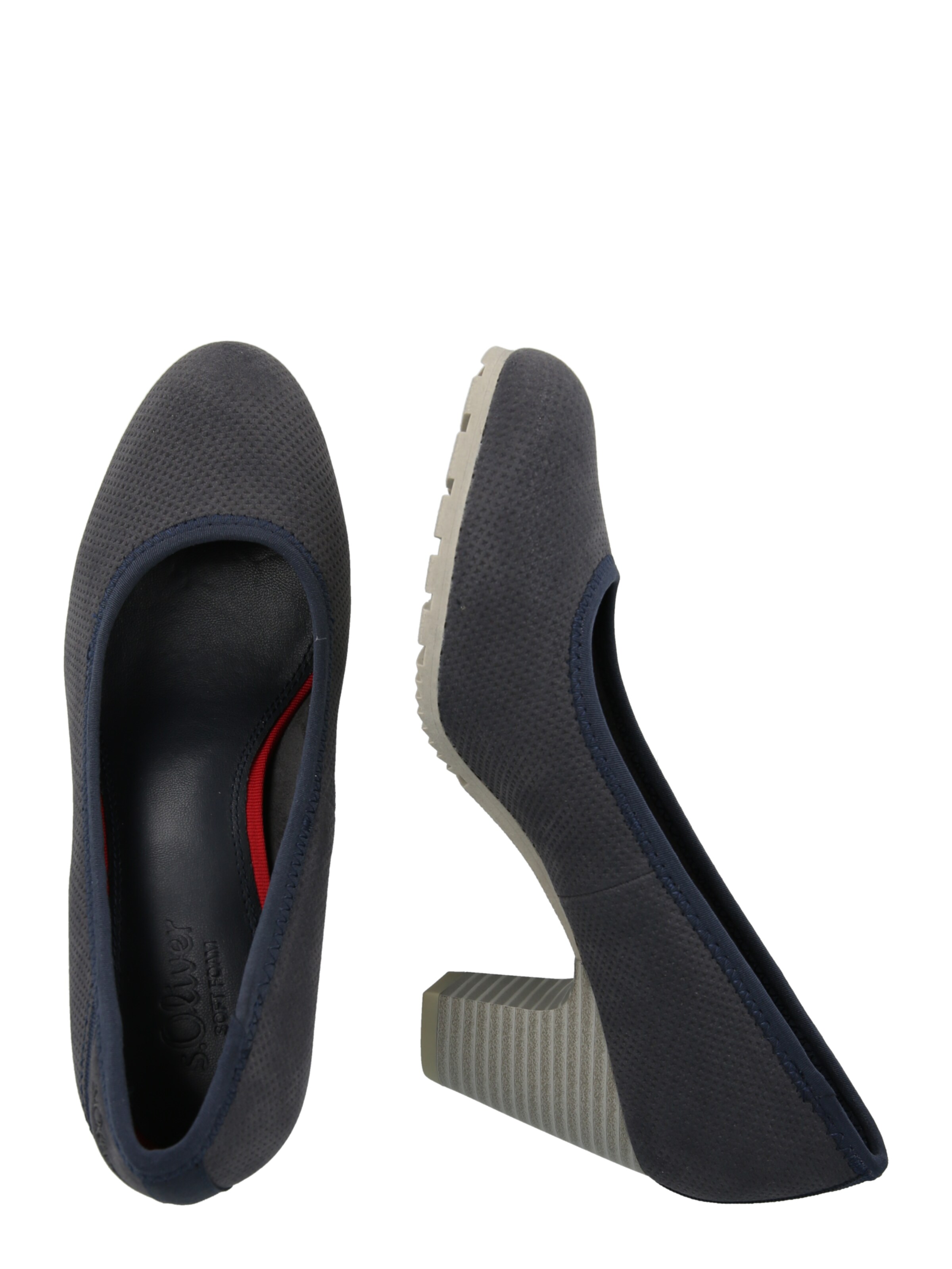 Pumps de la s.Oliver pe albastru