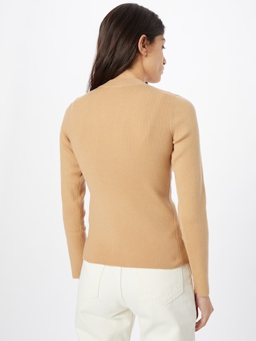 LEVI'S ® Sweater 'Crew Rib Sweater' in Brown