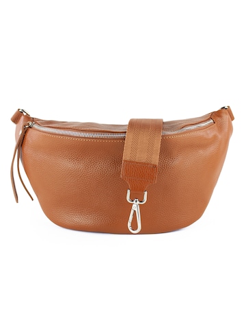 Marsupio 'ROMA' di lePelou in marrone: frontale