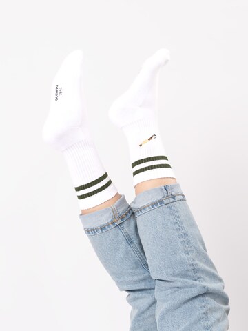 Occulto Athletic Socks 'Summer' in Yellow