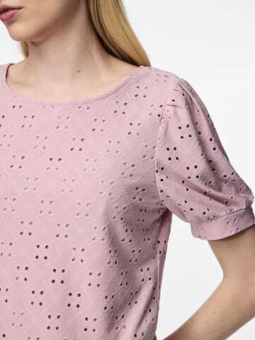 PIECES Bluse 'PCMimi' in Pink