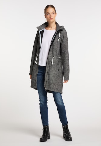 ICEBOUND Knitted Coat in Grey