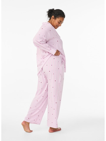 Zizzi Pyjamasbukser i pink