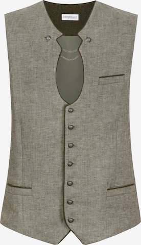 STOCKERPOINT Trachtenweste 'Bennet' in Grün: Vorderseite