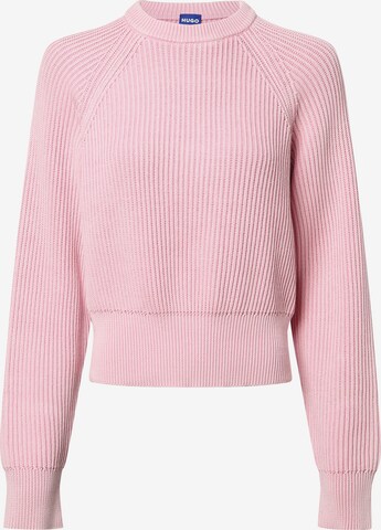 HUGO Sweater in Pink: front