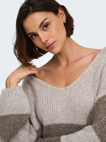 JDY Pullover 'JDYDINEA' in Braun