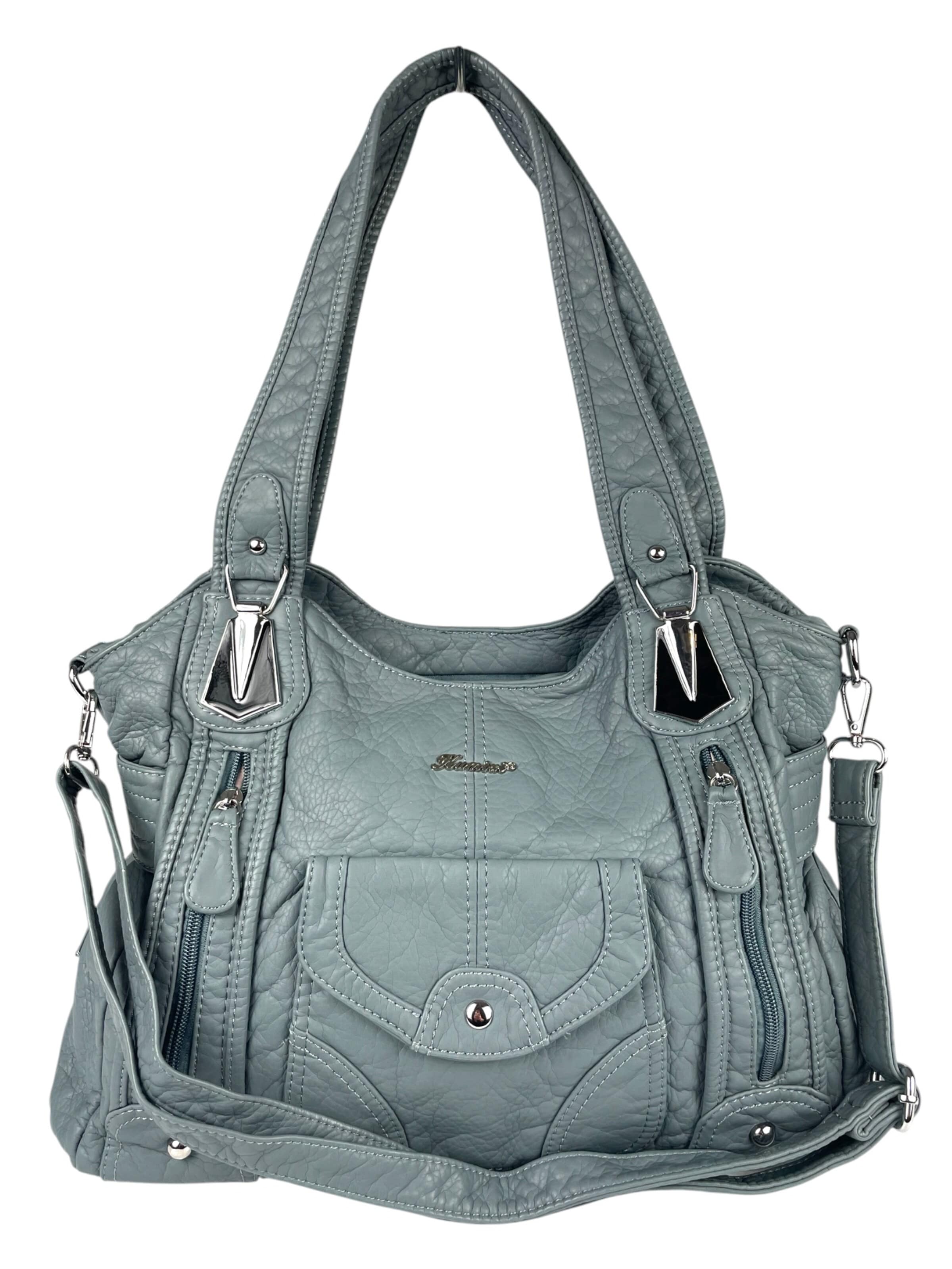 Kumixi Schoudertas in Blauw: voorkant
