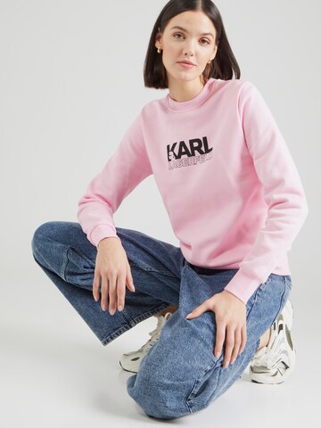 Karl Lagerfeld Sweatshirt in Pink