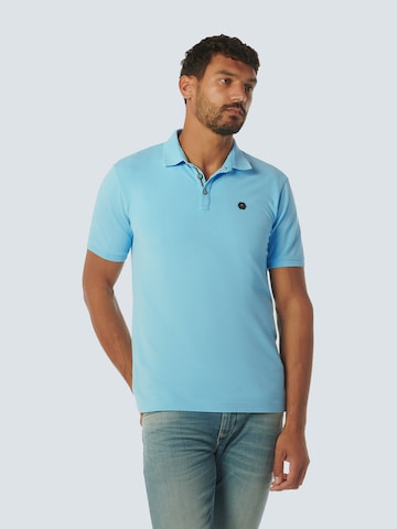 No Excess - Camisa em azul: frente