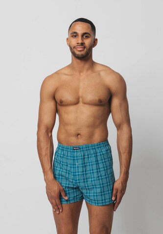 SNOCKS Boxershorts in Grün
