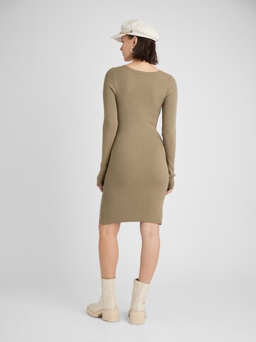 Guido Maria Kretschmer Women Knit dress 'Mala' in Beige