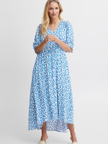Fransa Blousejurk 'Nemma ' in Blauw