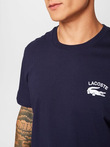 LACOSTE - Camisa em azul