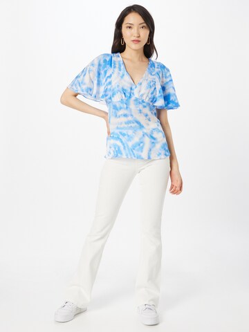 Camicia da donna di Wallis in blu