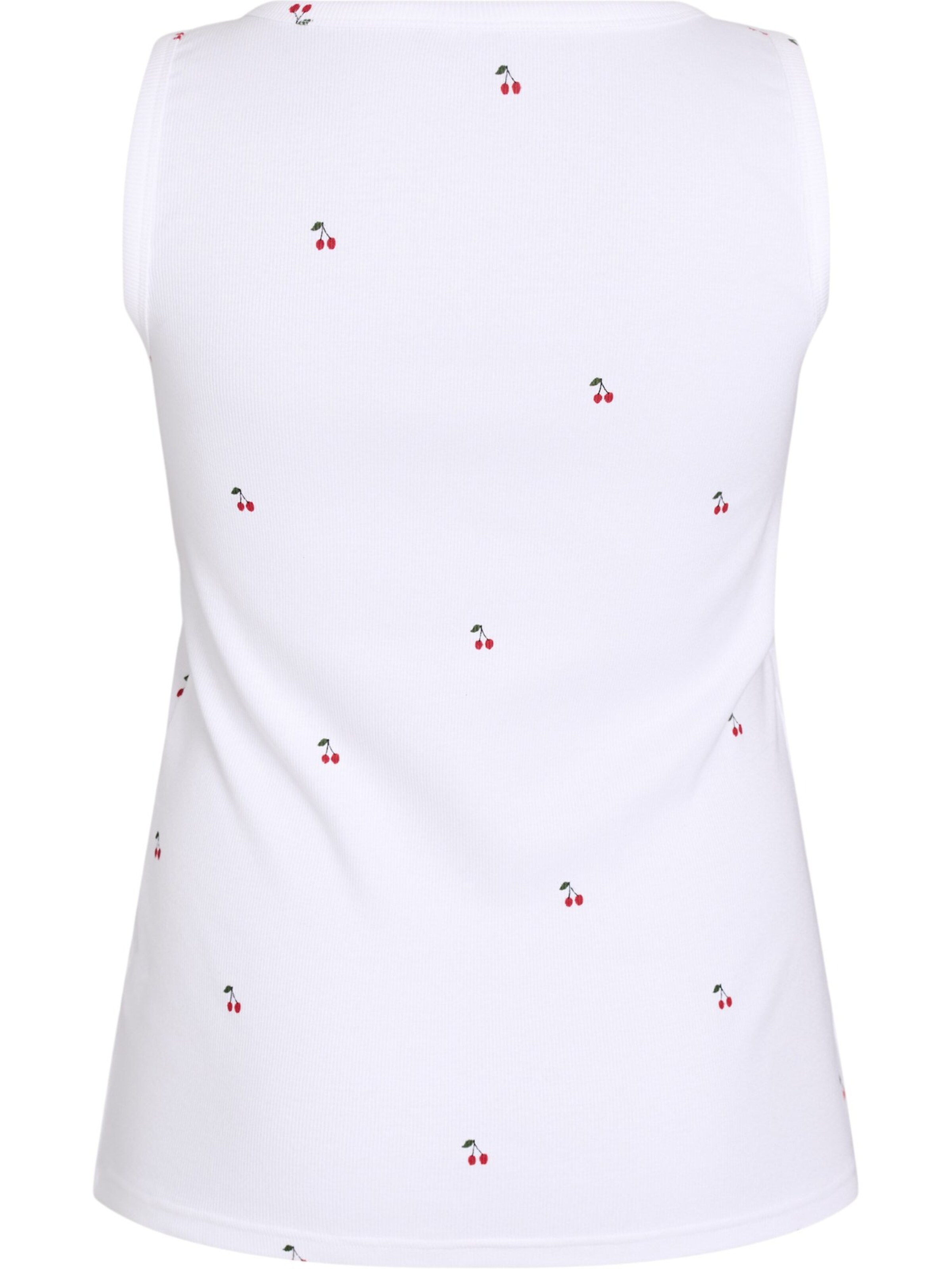 Zizzi Top 'Camila' in Weiß