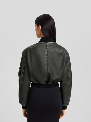 Veste mi-saison Bershka en noir