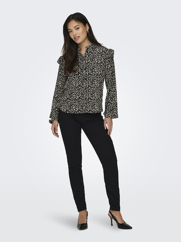 JDY - Skinny Vaquero en negro