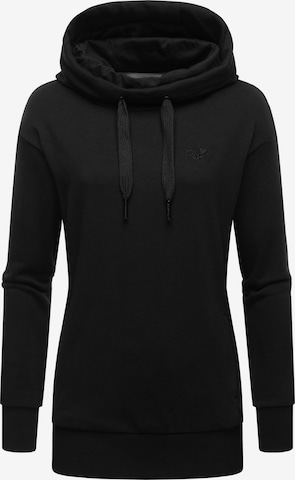 Ragwear Sweatshirt 'Yodis' in Black: front