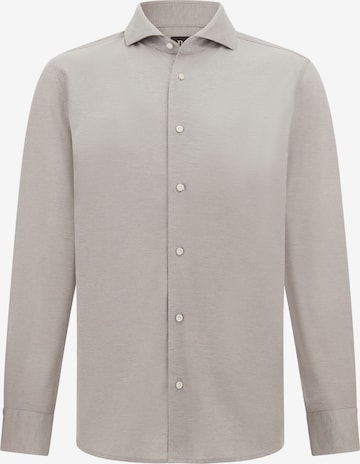 Chemise Boggi Milano en gris : devant