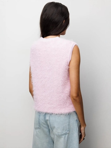 Gilet in maglia 'Pullunder' di MixRay in rosa