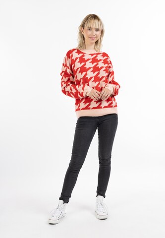 MYMO Sweater in Red