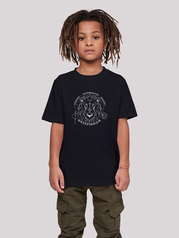 T-Shirt 'Harry Potter Gryffindor Seal' F4NT4STIC en noir : devant